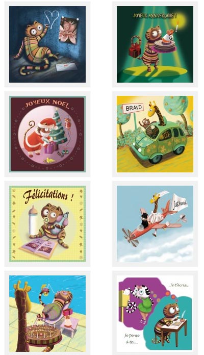 Mes cartes postales
