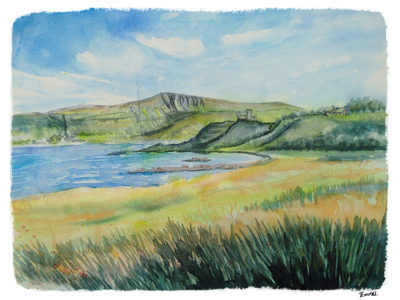 Aquarelle 13 - Cushendall - Emmel