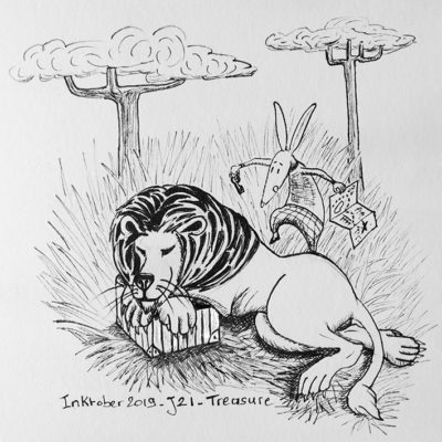 Inktober 2019 - J21- Treasure - Emmel